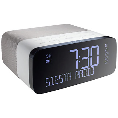 Pure Siesta Rise DAB/FM Bedside Clock Radio Pure Siesta Rise DAB/FM Bedside Clock Radio